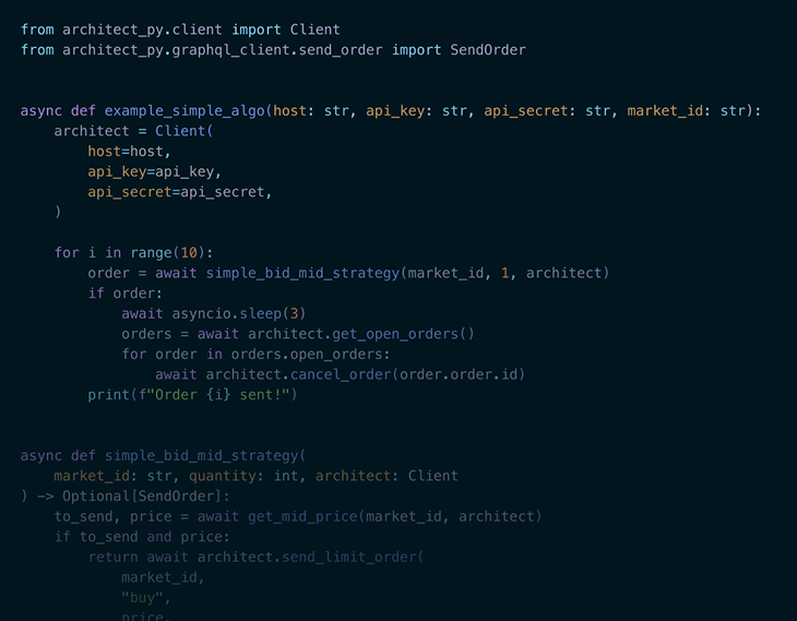 API Documentation and Code Examples